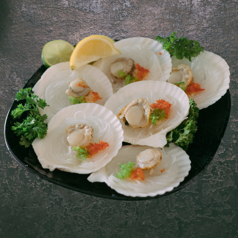 Garlic Vermicelli Scallops (6pcs)